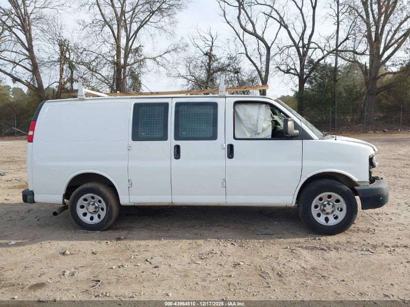2013 Chevrolet Express 1500 Work Van VIN: 1GCSGAFX5D1149700 Lot: 43964510