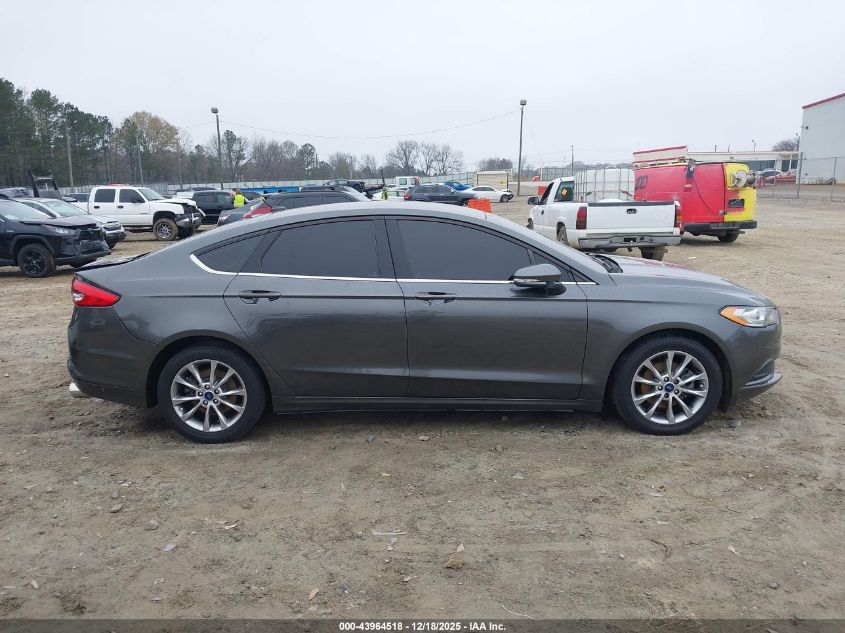 2017 Ford Fusion Se VIN: 3FA6P0H70HR388081 Lot: 43964518