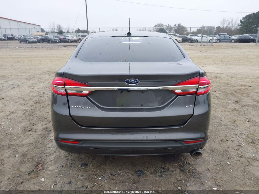 2017 Ford Fusion Se VIN: 3FA6P0H70HR388081 Lot: 43964518