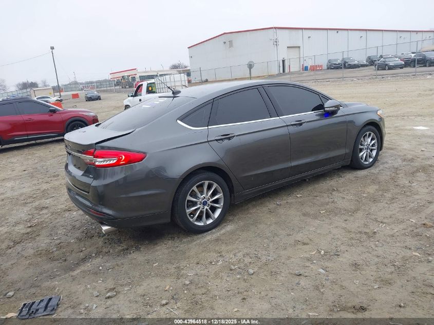 2017 Ford Fusion Se VIN: 3FA6P0H70HR388081 Lot: 43964518