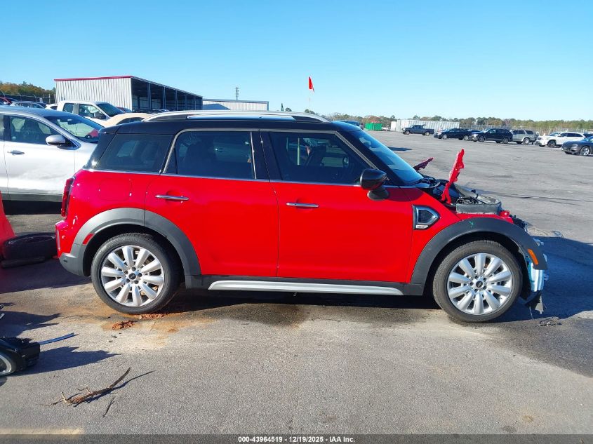 2022 Mini Countryman Cooper S VIN: WMZ53BR0XN3N41719 Lot: 43964519