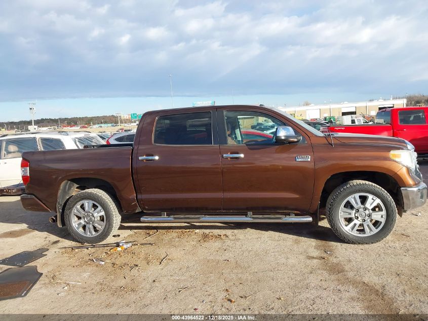 2014 Toyota Tundra 1794 5.7L V8 VIN: 5TFAW5F12EX399654 Lot: 43964522