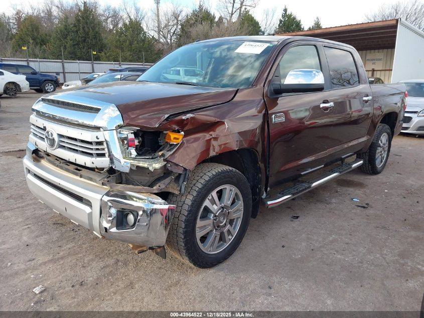 2014 Toyota Tundra 1794 5.7L V8 VIN: 5TFAW5F12EX399654 Lot: 43964522