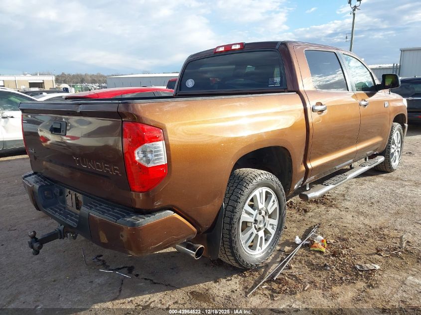 2014 Toyota Tundra 1794 5.7L V8 VIN: 5TFAW5F12EX399654 Lot: 43964522