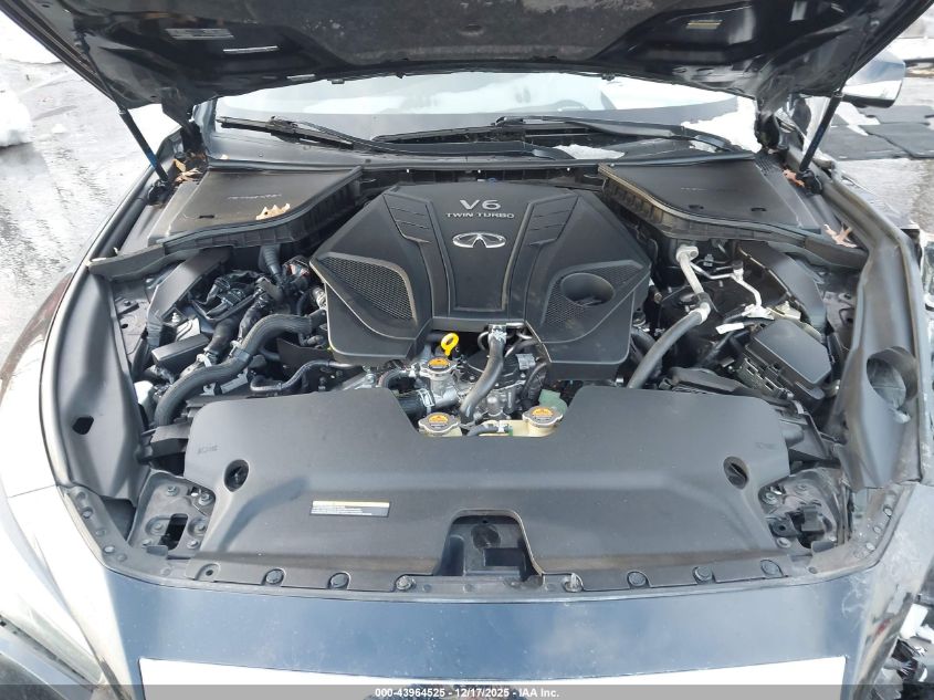 2019 Infiniti Q50 3.0T Red Sport 400 VIN: JN1FV7AR4KM800400 Lot: 43964525