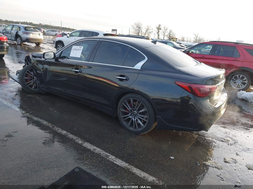 2019 Infiniti Q50 3.0T Red Sport 400