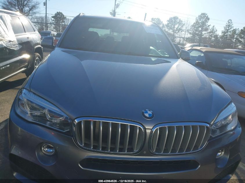 2016 BMW X5 xDrive50I VIN: 5UXKR6C52G0J81975 Lot: 43964526