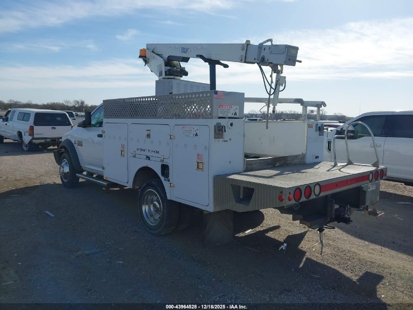 2013 Ram 4500 Chassis Tradesman/Slt VIN: 3C7WRKALXDG564036 Lot: 43964528