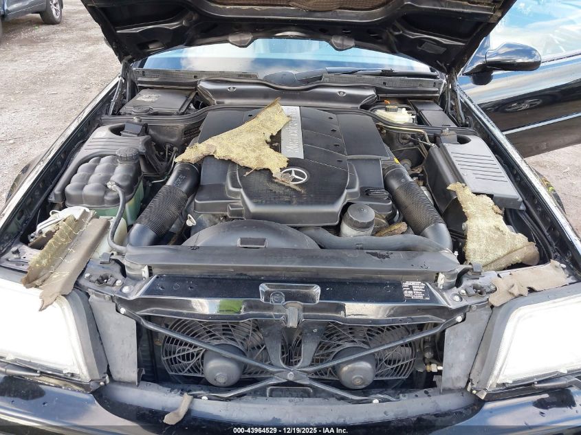 2000 Mercedes-Benz Sl 500 VIN: WDBFA68F7YF190454 Lot: 43964529