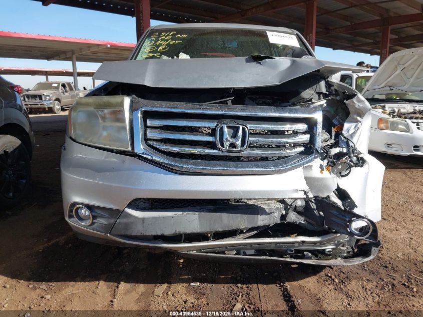 2012 Honda Pilot Ex-L VIN: 5FNYF3H70CB035812 Lot: 43964535