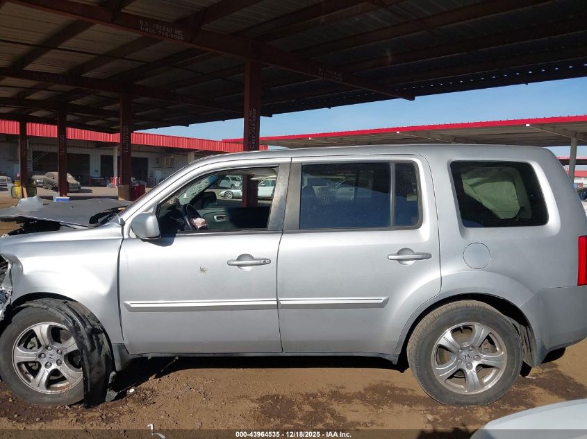 2012 Honda Pilot Ex-L VIN: 5FNYF3H70CB035812 Lot: 43964535