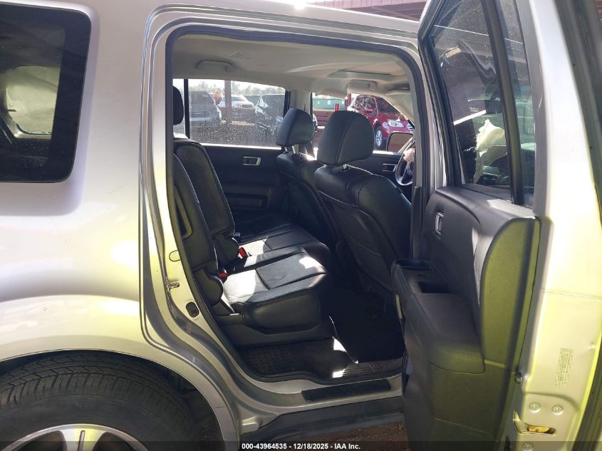 2012 Honda Pilot Ex-L VIN: 5FNYF3H70CB035812 Lot: 43964535