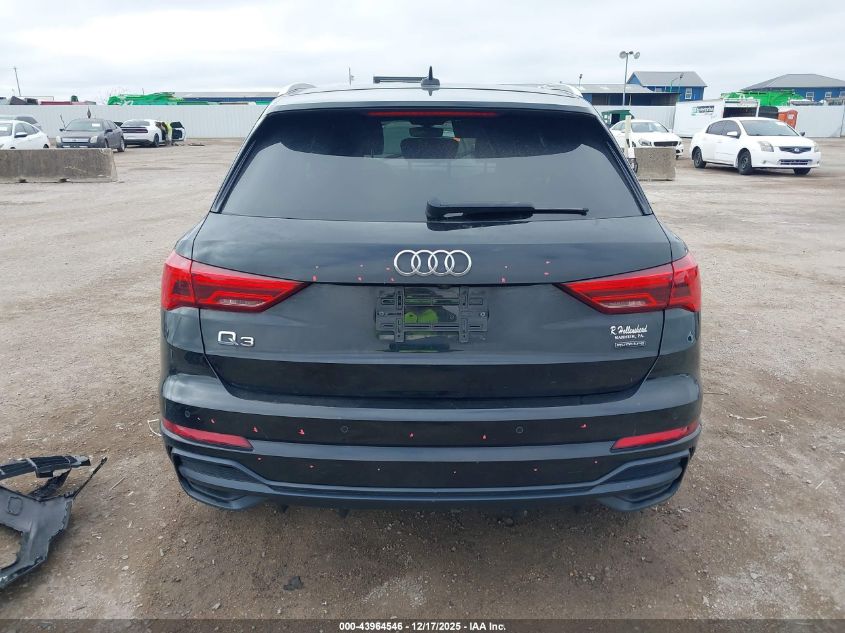 2020 Audi Q3 Premium 45 Tfsi S Line Quattro Tiptronic VIN: WA1DECF37L1124491 Lot: 43964546