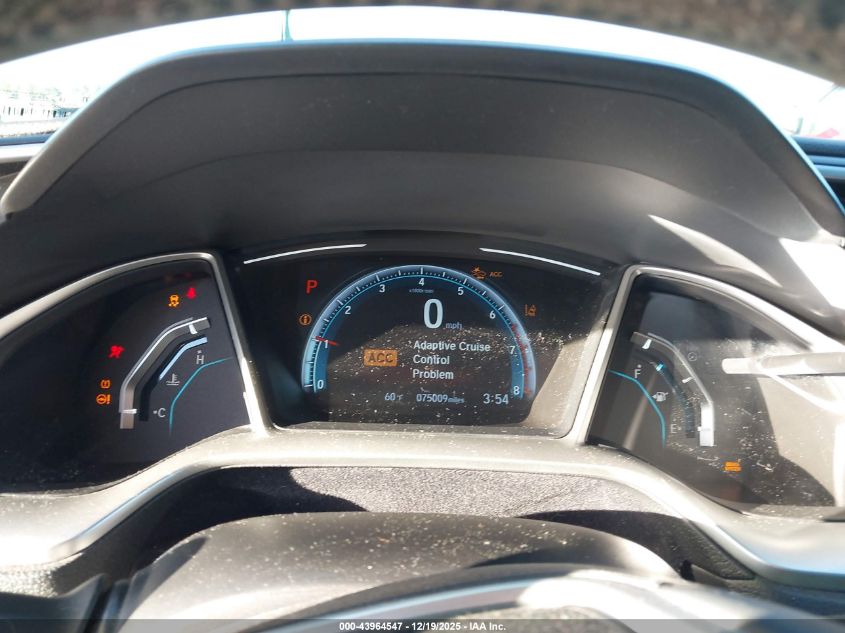 2019 Honda Civic Ex VIN: 2HGFC3B33KH354511 Lot: 43964547