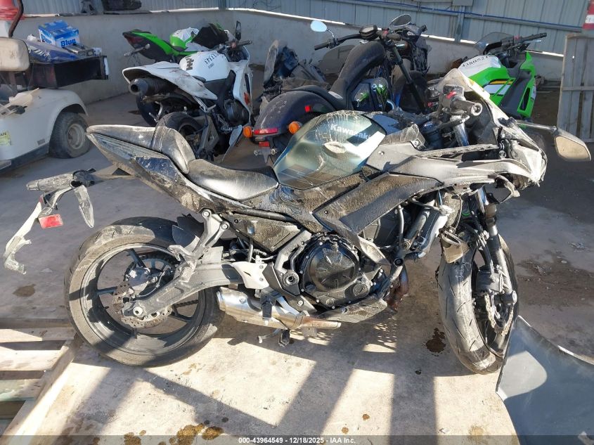 2025 Kawasaki Ex650 P VIN: ML5EXEP17SDAF6180 Lot: 43964549