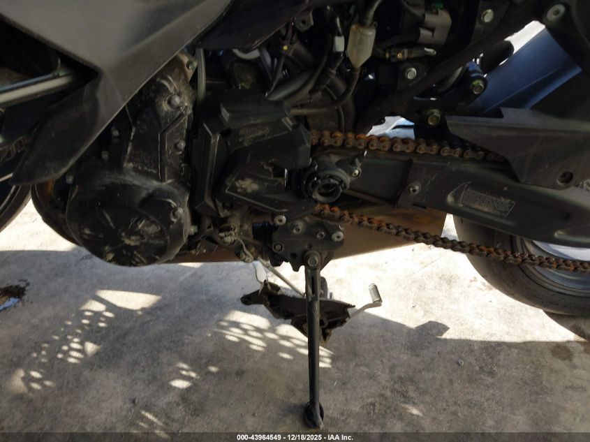 2025 Kawasaki Ex650 P VIN: ML5EXEP17SDAF6180 Lot: 43964549