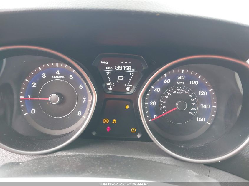 2011 Hyundai Elantra Limited VIN: 5NPDH4AE3BH044141 Lot: 43964551