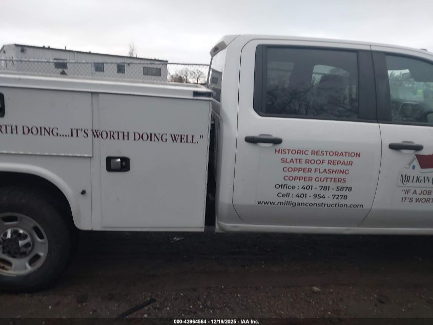 2021 Chevrolet Silverado 2500Hd 4Wd Long Bed Wt VIN: 1GB4YLE74MF121400 Lot: 43964564