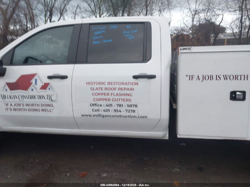 2021 Chevrolet Silverado 2500Hd 4Wd Long Bed Wt VIN: 1GB4YLE74MF121400 Lot: 43964564