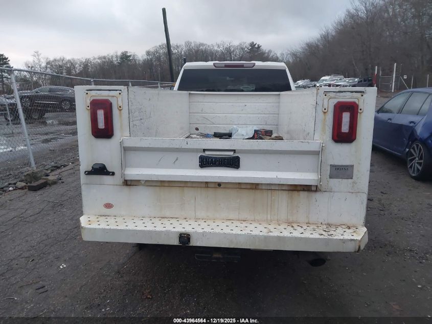 2021 Chevrolet Silverado 2500Hd 4Wd Long Bed Wt VIN: 1GB4YLE74MF121400 Lot: 43964564