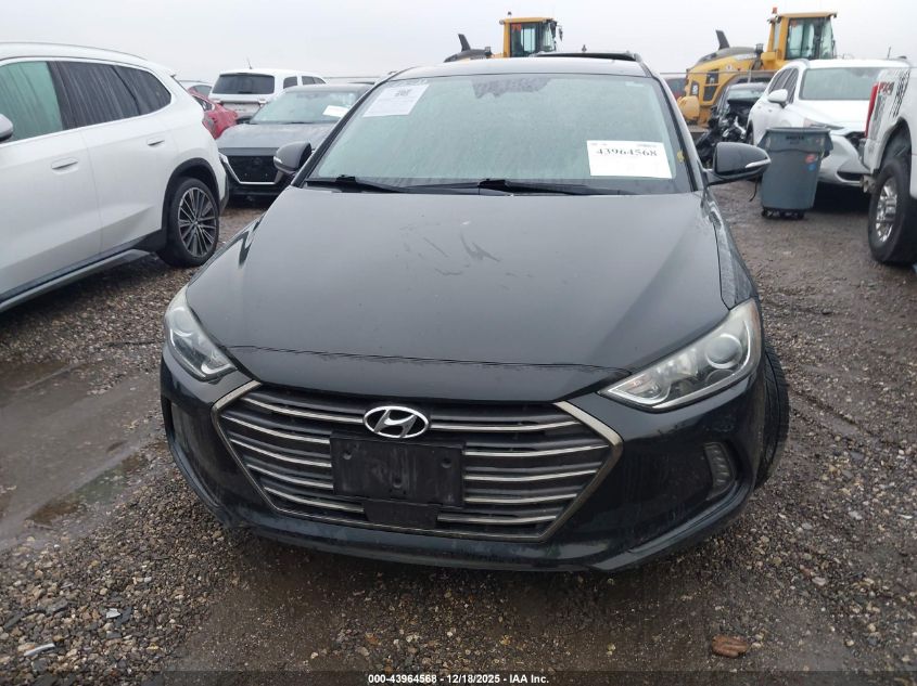 2018 Hyundai Elantra Limited VIN: 5NPD84LF6JH286586 Lot: 43964568