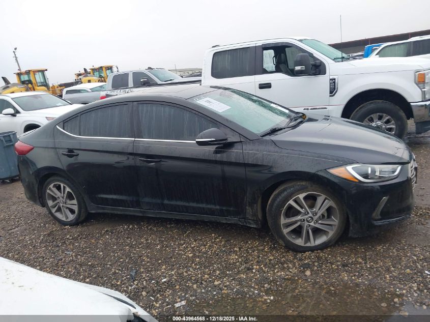 2018 Hyundai Elantra Limited VIN: 5NPD84LF6JH286586 Lot: 43964568