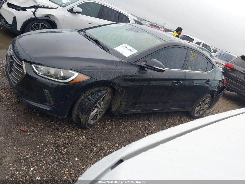 2018 Hyundai Elantra Limited VIN: 5NPD84LF6JH286586 Lot: 43964568