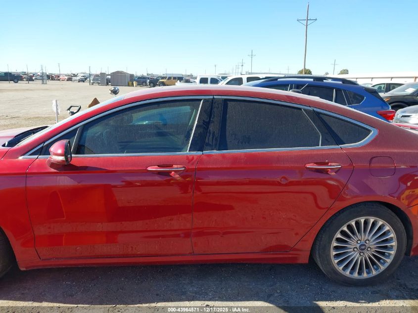 2016 Ford Fusion Titanium VIN: 3FA6P0K98GR250412 Lot: 43964571