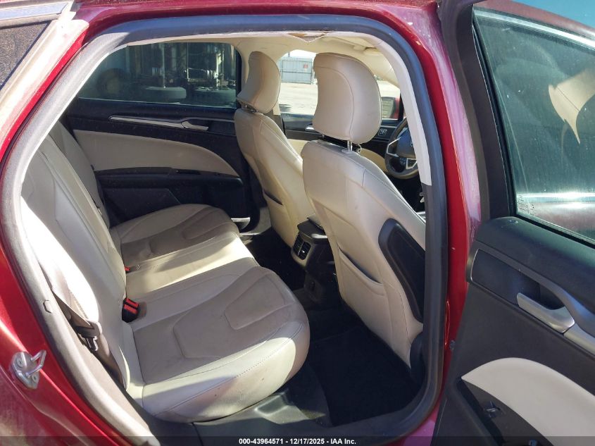 2016 Ford Fusion Titanium VIN: 3FA6P0K98GR250412 Lot: 43964571