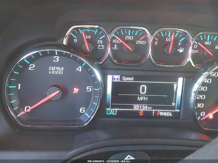 2017 Chevrolet Suburban Lt VIN: 1GNSKHKC9HR168419 Lot: 43964574