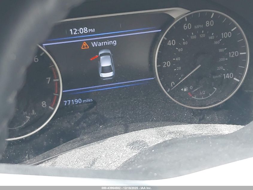 2020 Nissan Altima Sv Fwd VIN: 1N4BL4DV8LC237387 Lot: 43964582