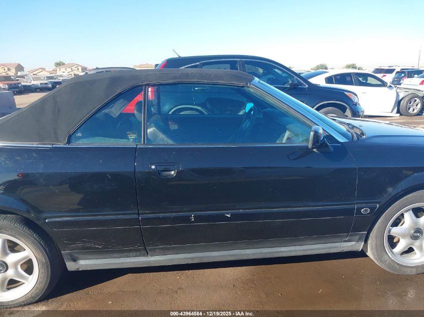 1997 Audi Cabriolet VIN: WAUAA88G5VN002951 Lot: 43964584