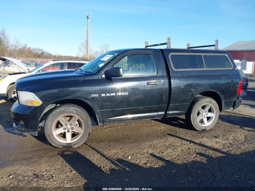2012 Ram 1500 St VIN: 3C6JD6AT2CG170484 Lot: 43964589