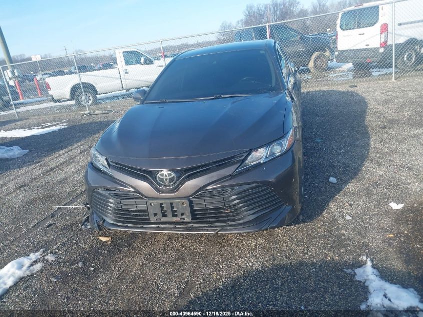 2019 Toyota Camry Le VIN: 4T1B11HK4KU681045 Lot: 43964590