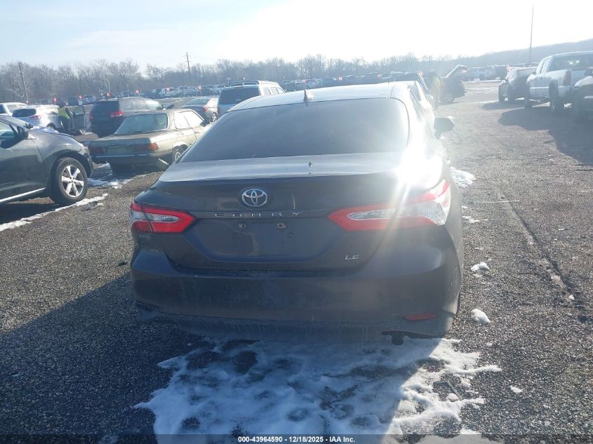 2019 Toyota Camry Le VIN: 4T1B11HK4KU681045 Lot: 43964590