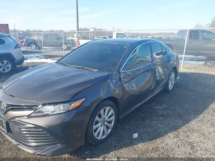 2019 Toyota Camry Le VIN: 4T1B11HK4KU681045 Lot: 43964590