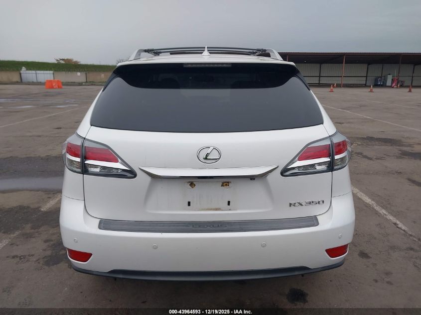2015 Lexus Rx 350 VIN: 2T2ZK1BA6FC166949 Lot: 43964593