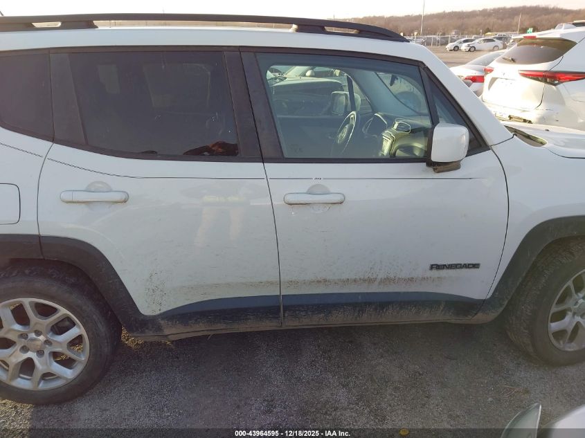 2015 Jeep Renegade Latitude VIN: ZACCJABT0FPB60729 Lot: 43964595