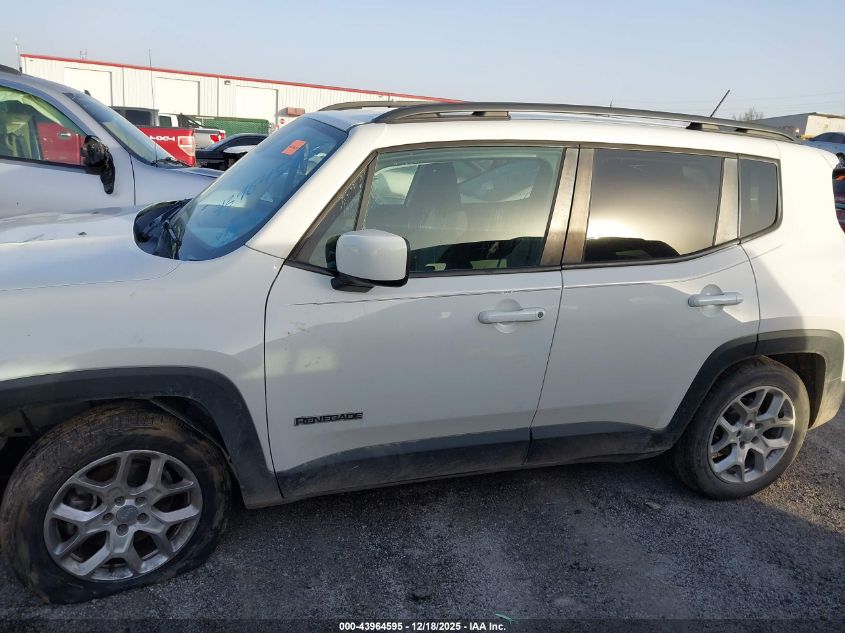 2015 Jeep Renegade Latitude VIN: ZACCJABT0FPB60729 Lot: 43964595