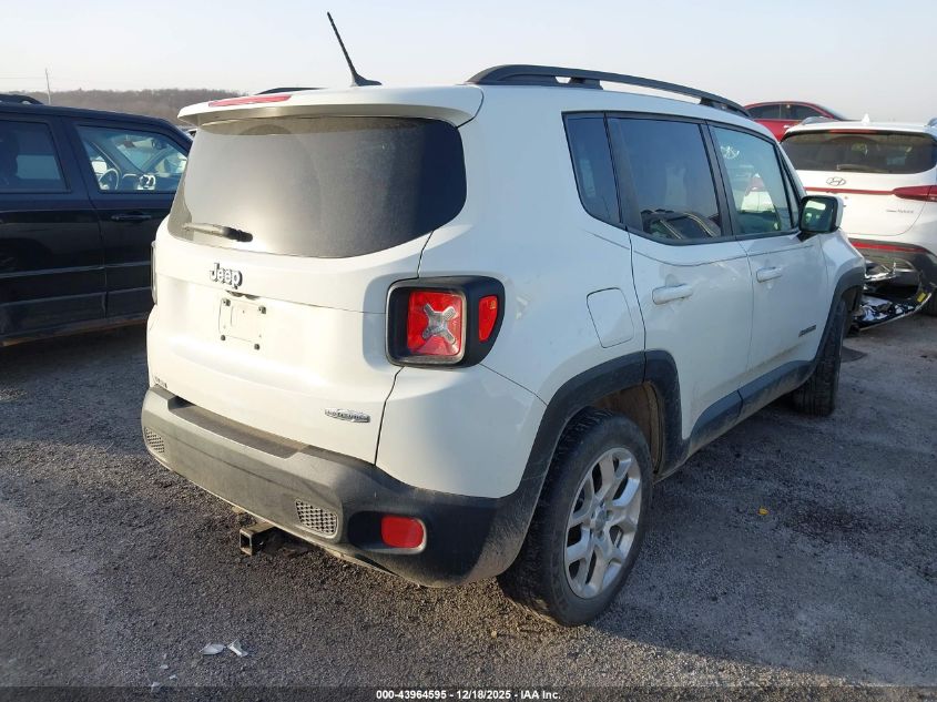 2015 Jeep Renegade Latitude VIN: ZACCJABT0FPB60729 Lot: 43964595