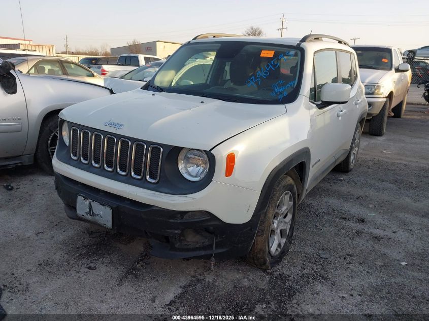 2015 Jeep Renegade Latitude VIN: ZACCJABT0FPB60729 Lot: 43964595