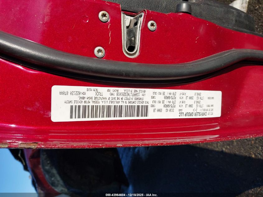 2014 Ram 1500 Outdoorsman VIN: 1C6RR7LT4ES291018 Lot: 43964604