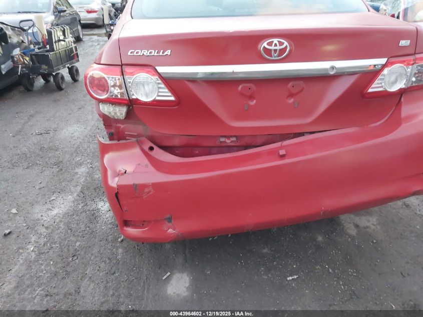 2011 Toyota Corolla Le VIN: JTDBU4EE6B9127438 Lot: 43964602