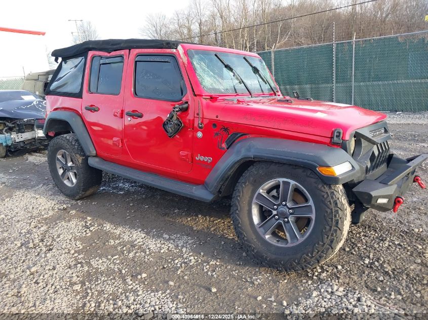 2018 Jeep Wrangler Unlimited Sport S 4X4