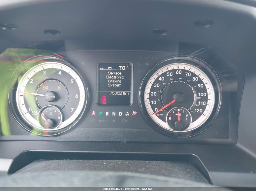 2021 Ram 1500 Classic Warlock 4X4 6'4 Box VIN: 1C6RR7GGXMS531362 Lot: 43964621