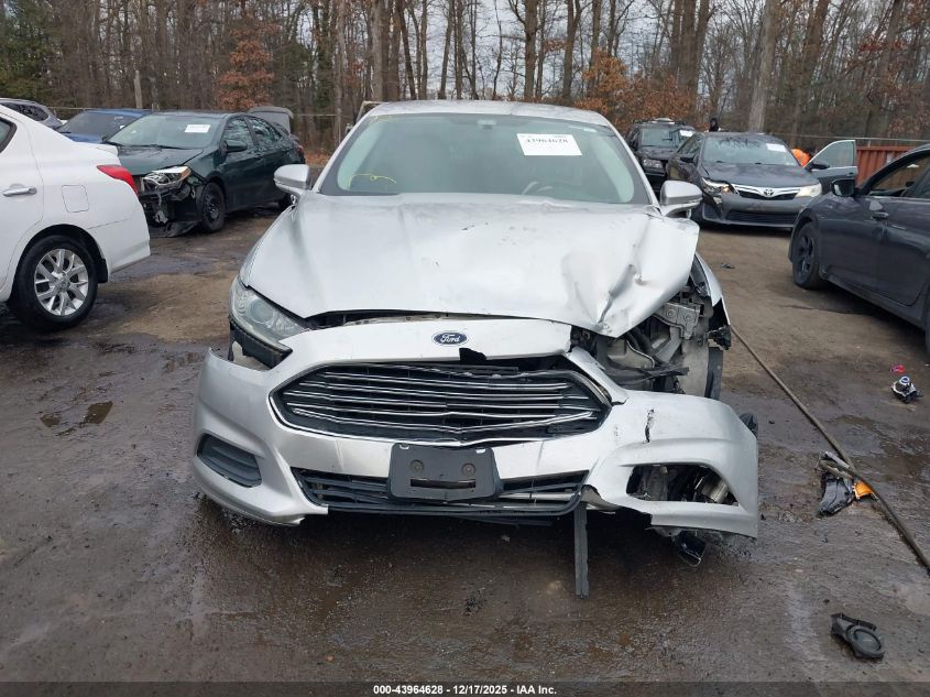2013 Ford Fusion Se VIN: 3FA6P0H72DR364794 Lot: 43964628