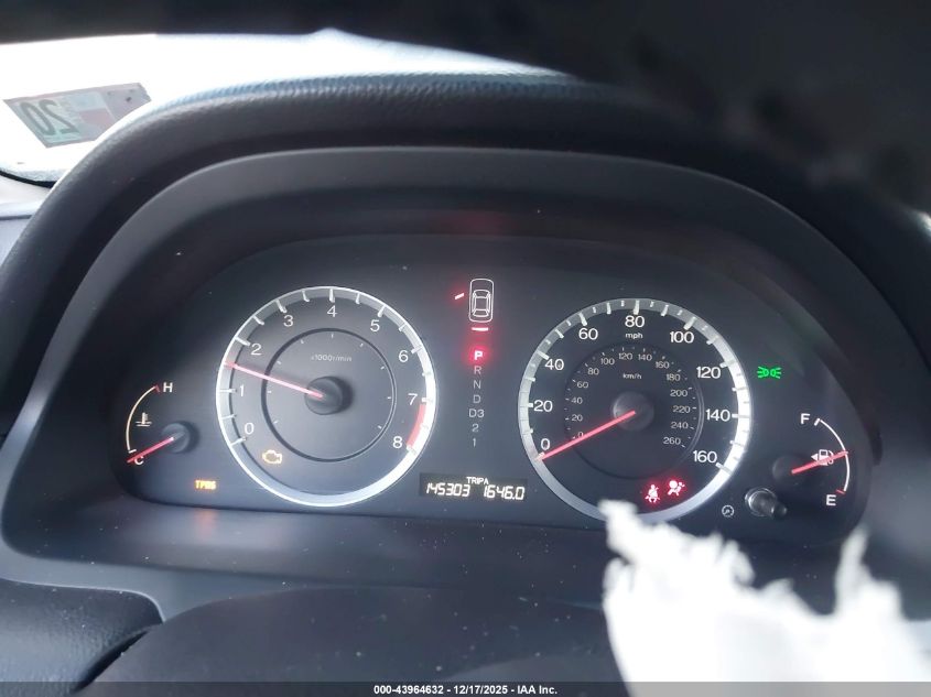 2011 Honda Accord 2.4 Ex-L VIN: 1HGCP2F84BA049640 Lot: 43964632