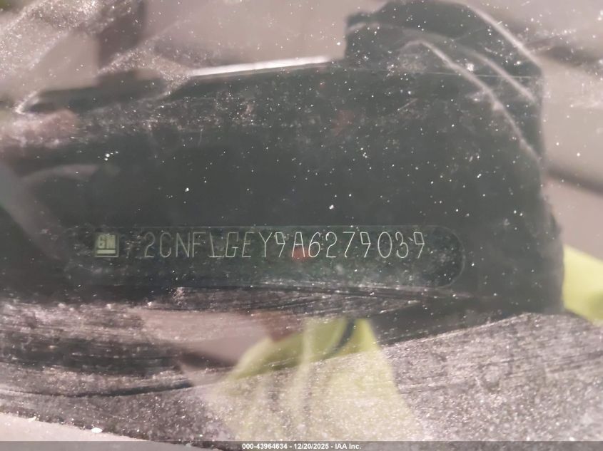 2010 Chevrolet Equinox Ltz VIN: 2CNFLGEY9A6279039 Lot: 43964634