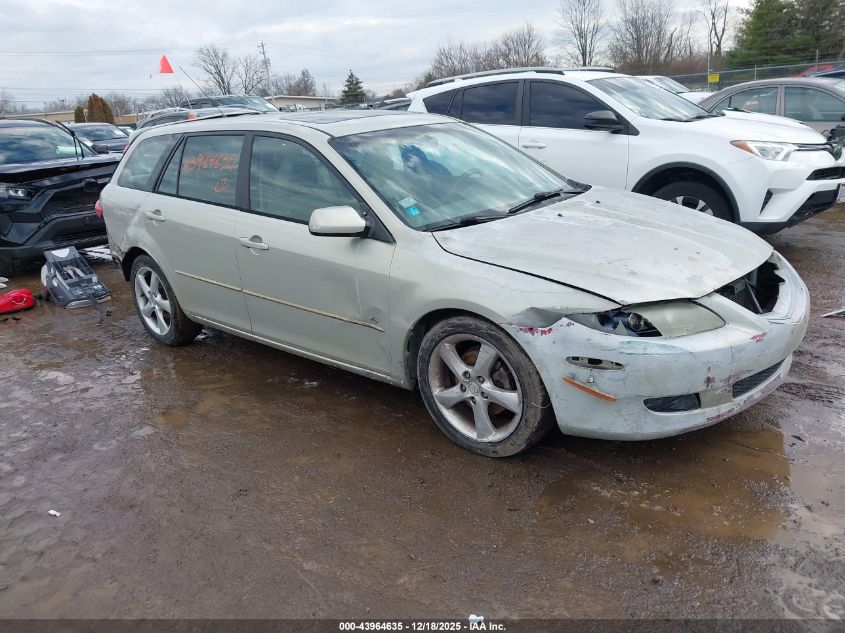2004 Mazda Mazda6 S VIN: 1YVHP82D445N92521 Lot: 43964635