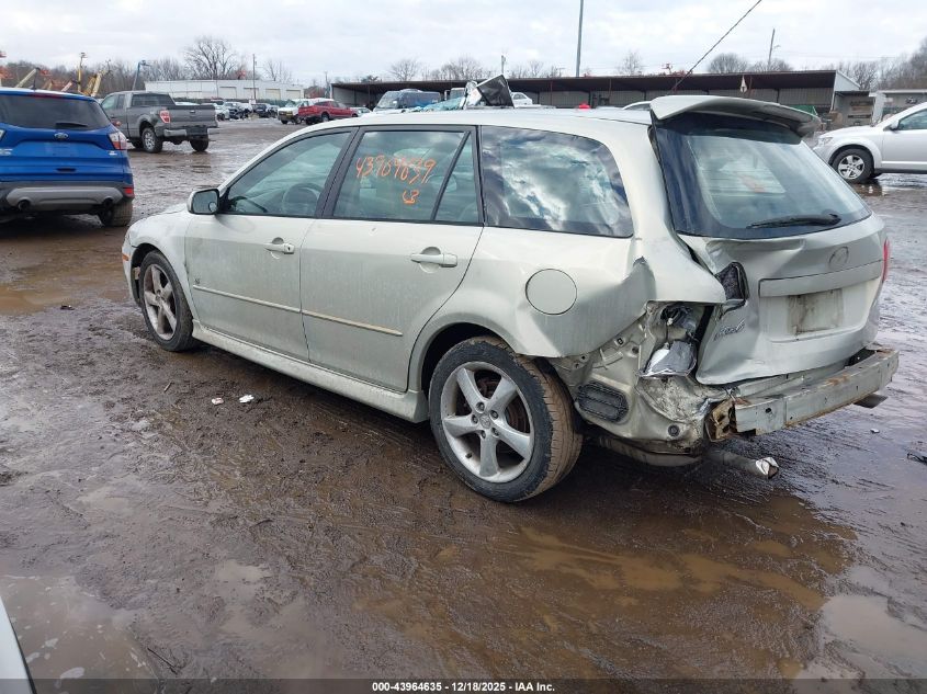 2004 Mazda Mazda6 S VIN: 1YVHP82D445N92521 Lot: 43964635